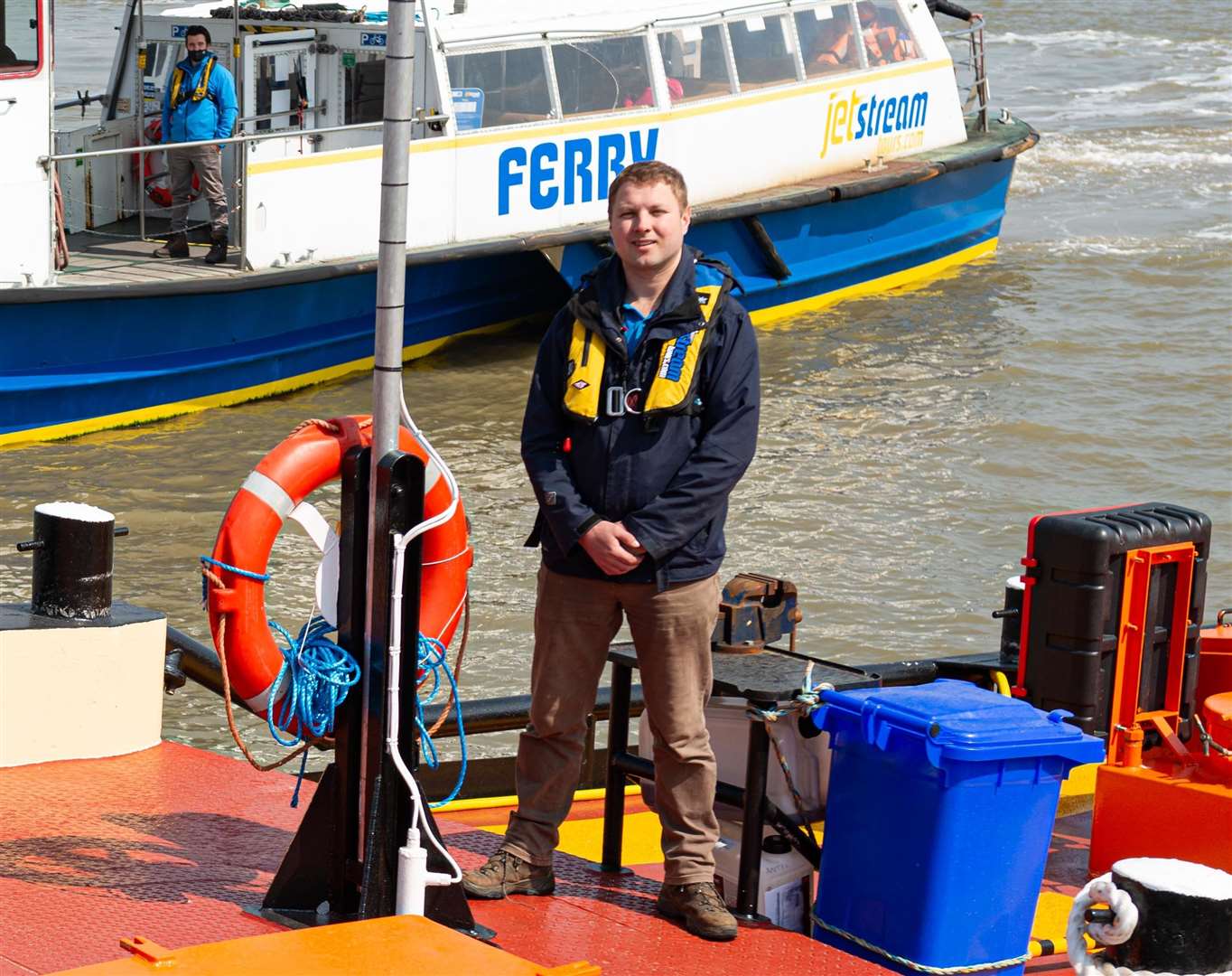 Jetstream Tours managing director, Richard Bain. Picture: Port of London Authority