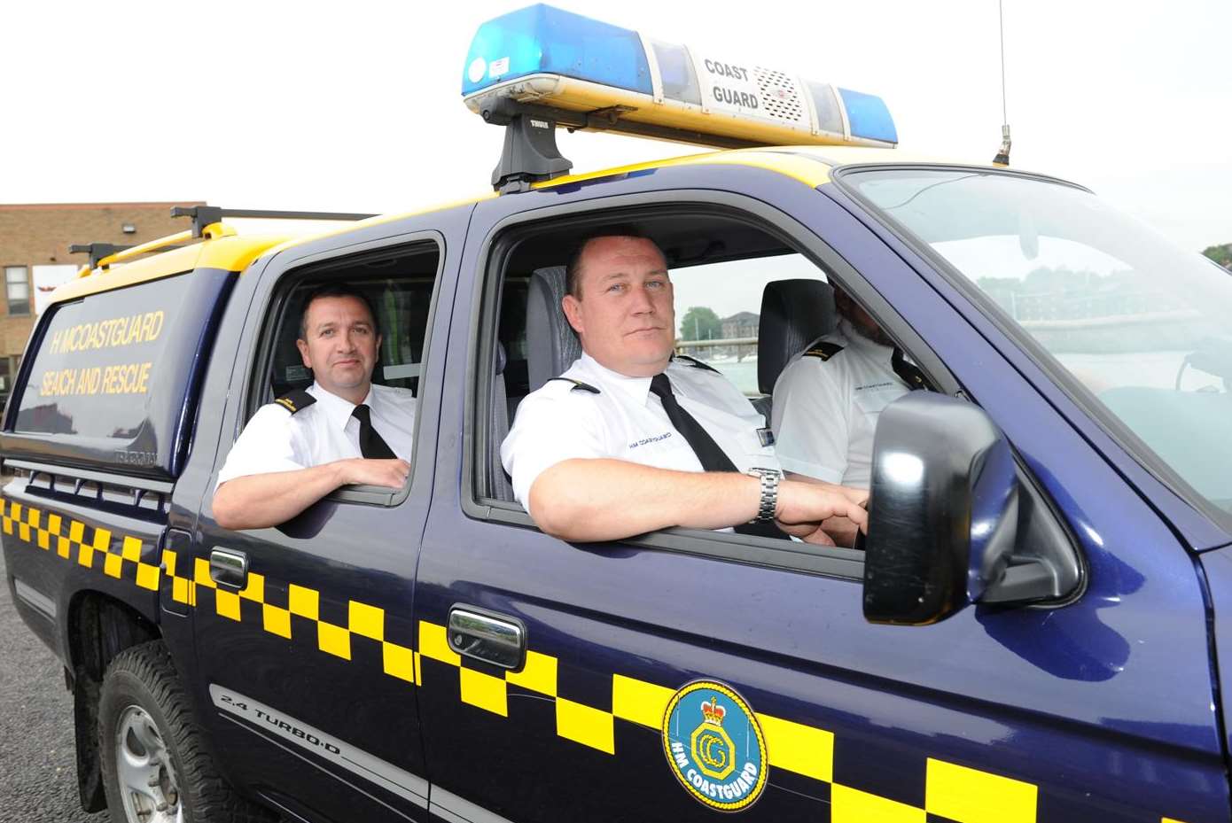 Medway Coastguard team. Library image.