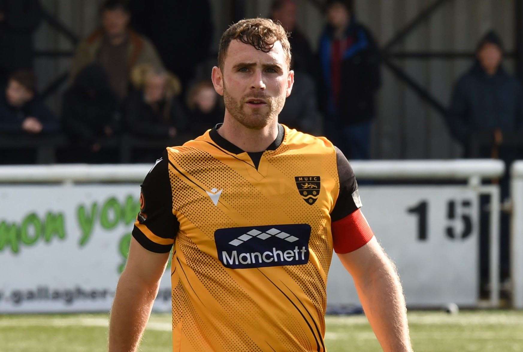 Maidstone United defender George Fowler. Picture: Steve Terrell