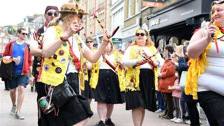 Folk musical festival Sweeps will return to Rochester this bank holiday. Picture: Barry Goodwin