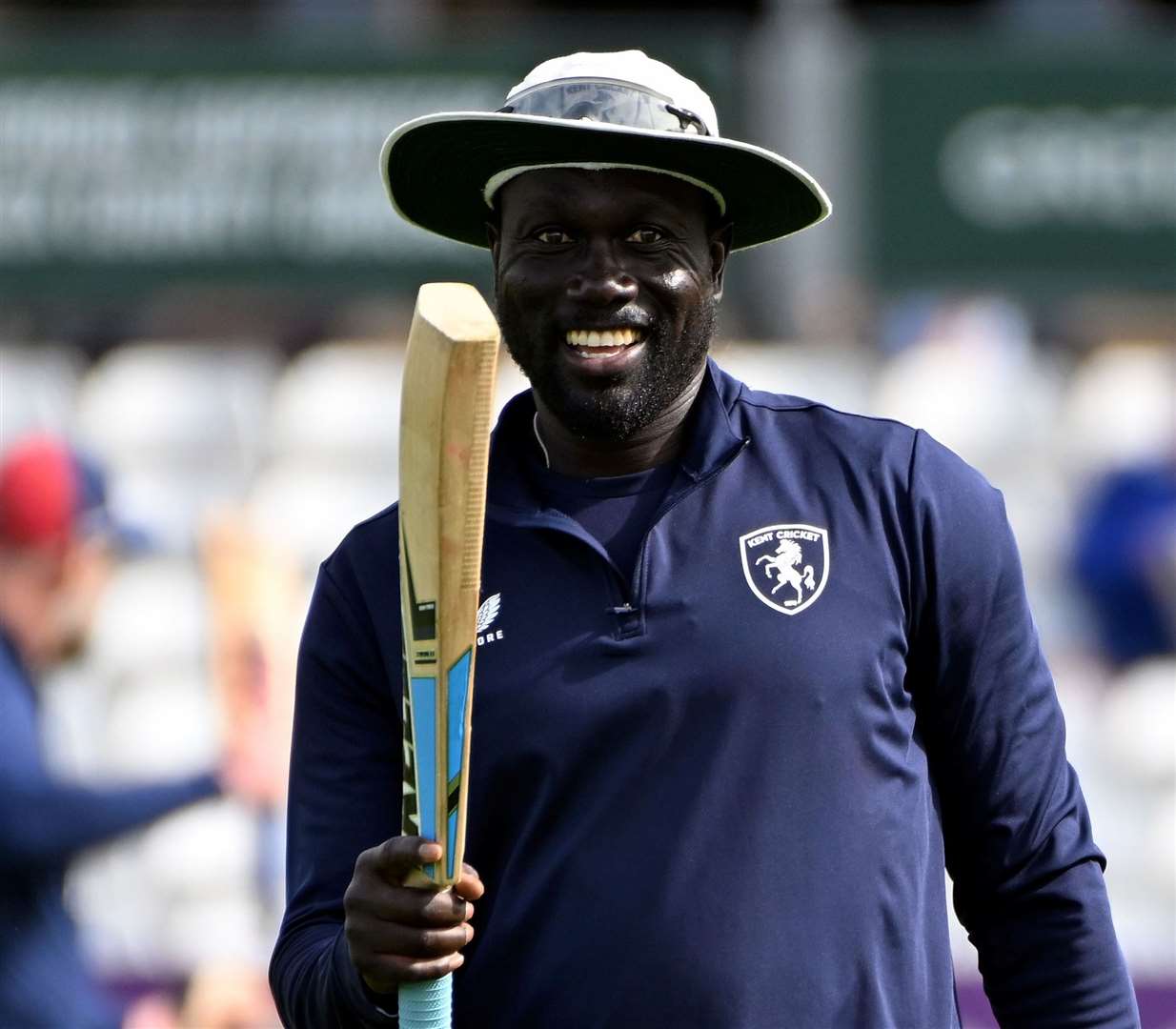 Caribbean-born Kent bowling coach Robbie Joseph. Picture: Barry Goodwin