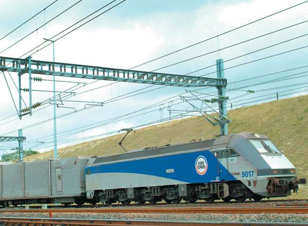 Eurotunnel services from Folkestone to France