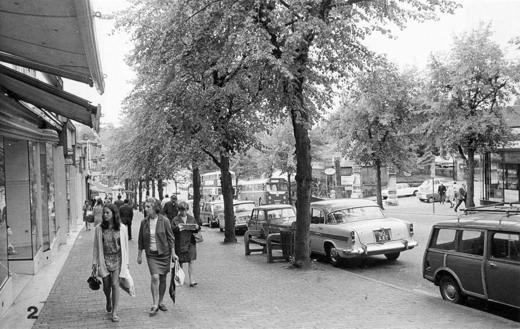 Mount Pleasant in Tunbridge Wells in August 1970