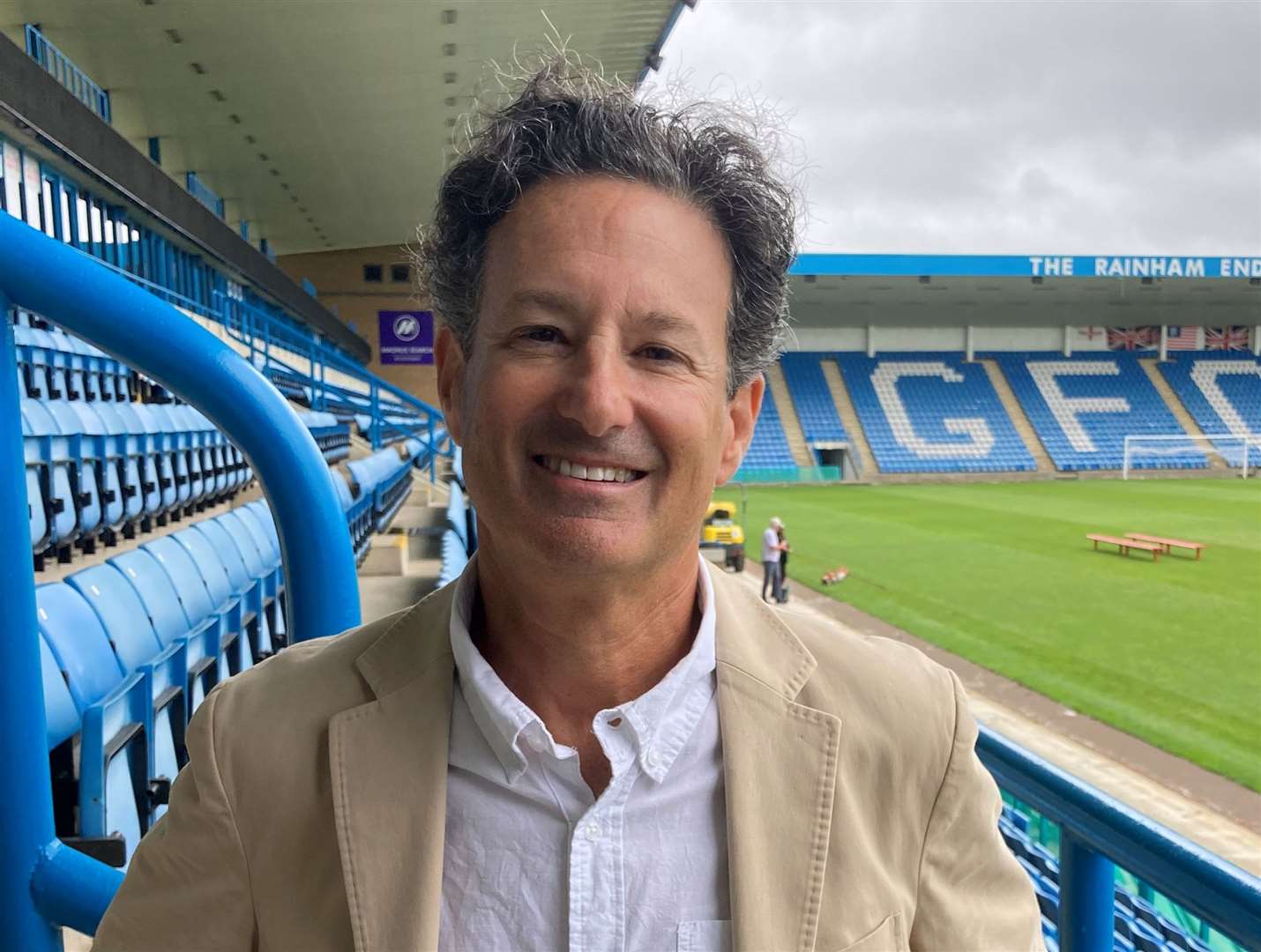 Gillingham chairman Brad Galinson