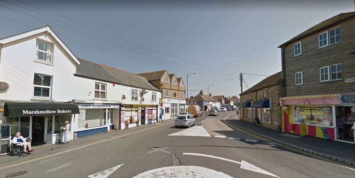 Dymchurch High Street junction with Mill Road. Picture: Google (9719115)