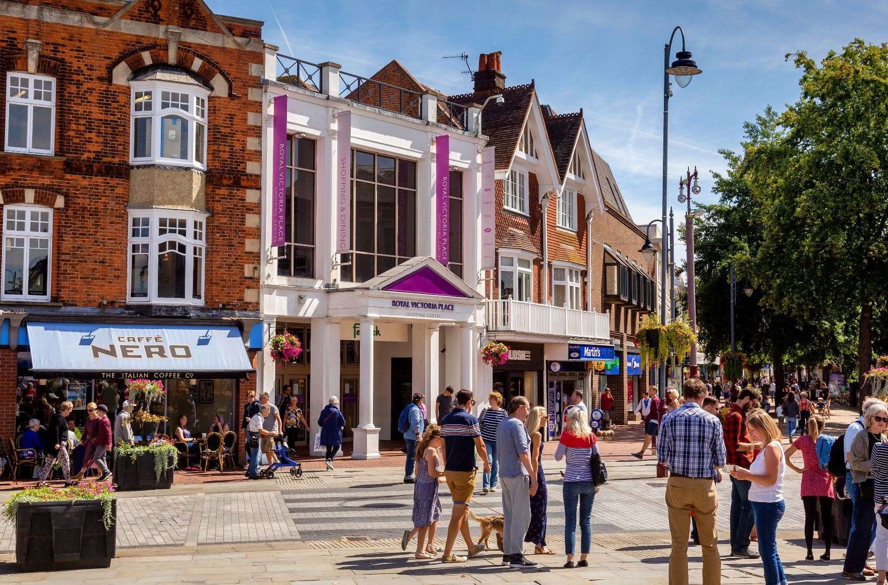 The alleged thefts took place at Royal Victoria Place in Tunbridge Wells