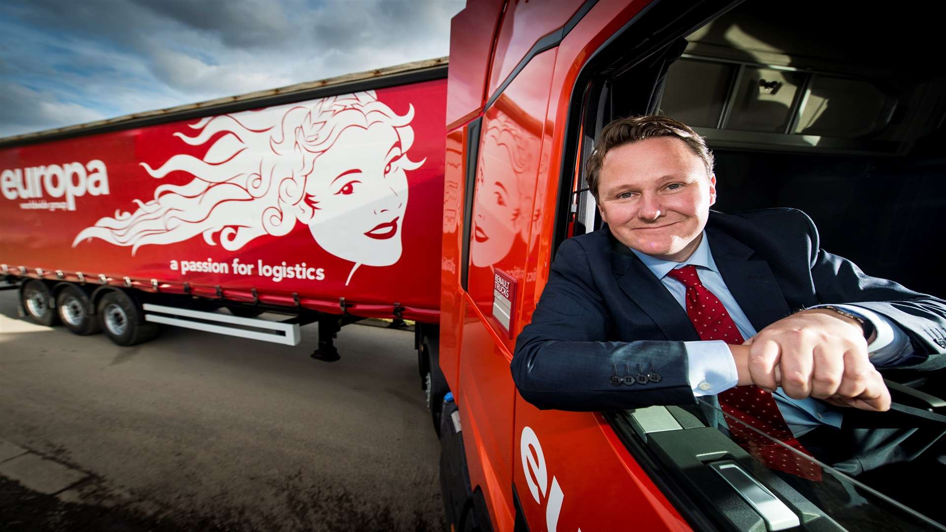 Europa Logistics managing director Andrew Baxter