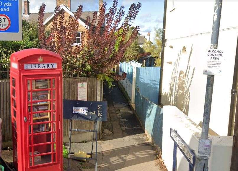 The Whitstable book lending initiative was only put in place in August. Picture: Google