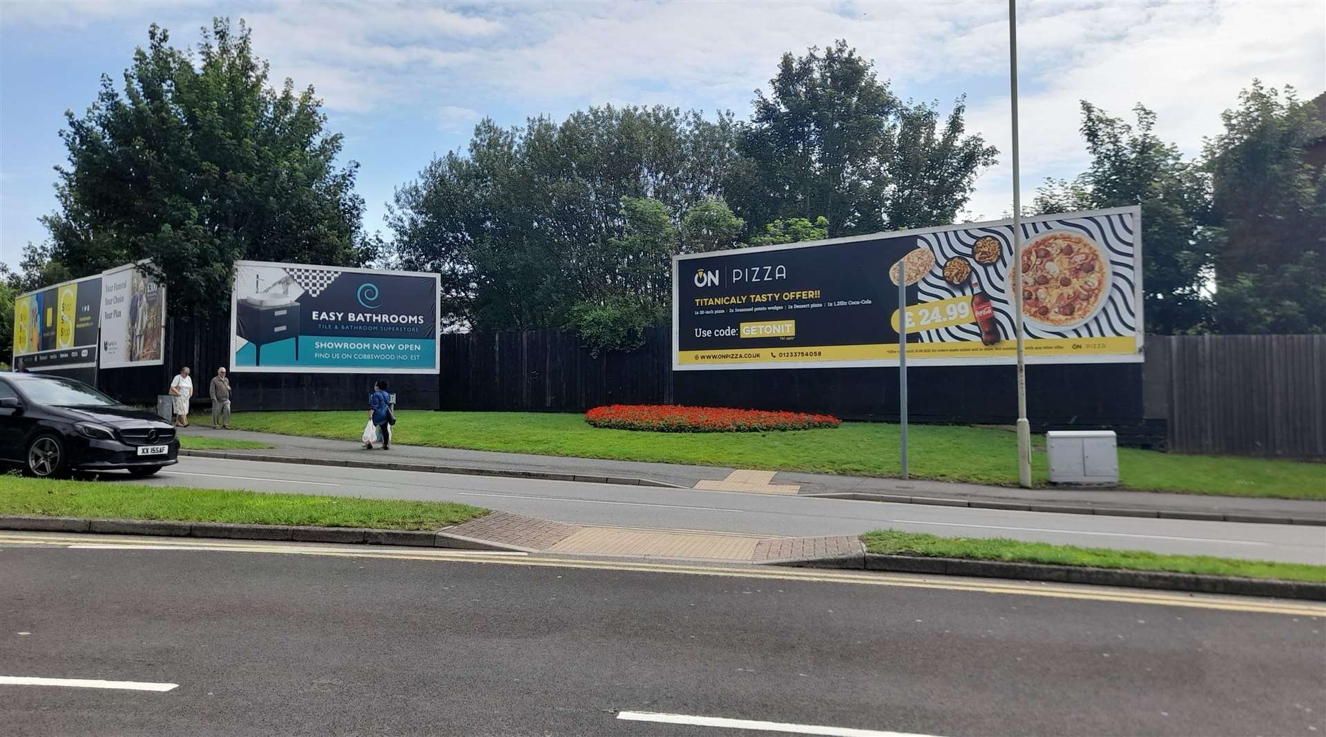 The flats would be built on the corner of the roundabout joining Magazine Road with New Street