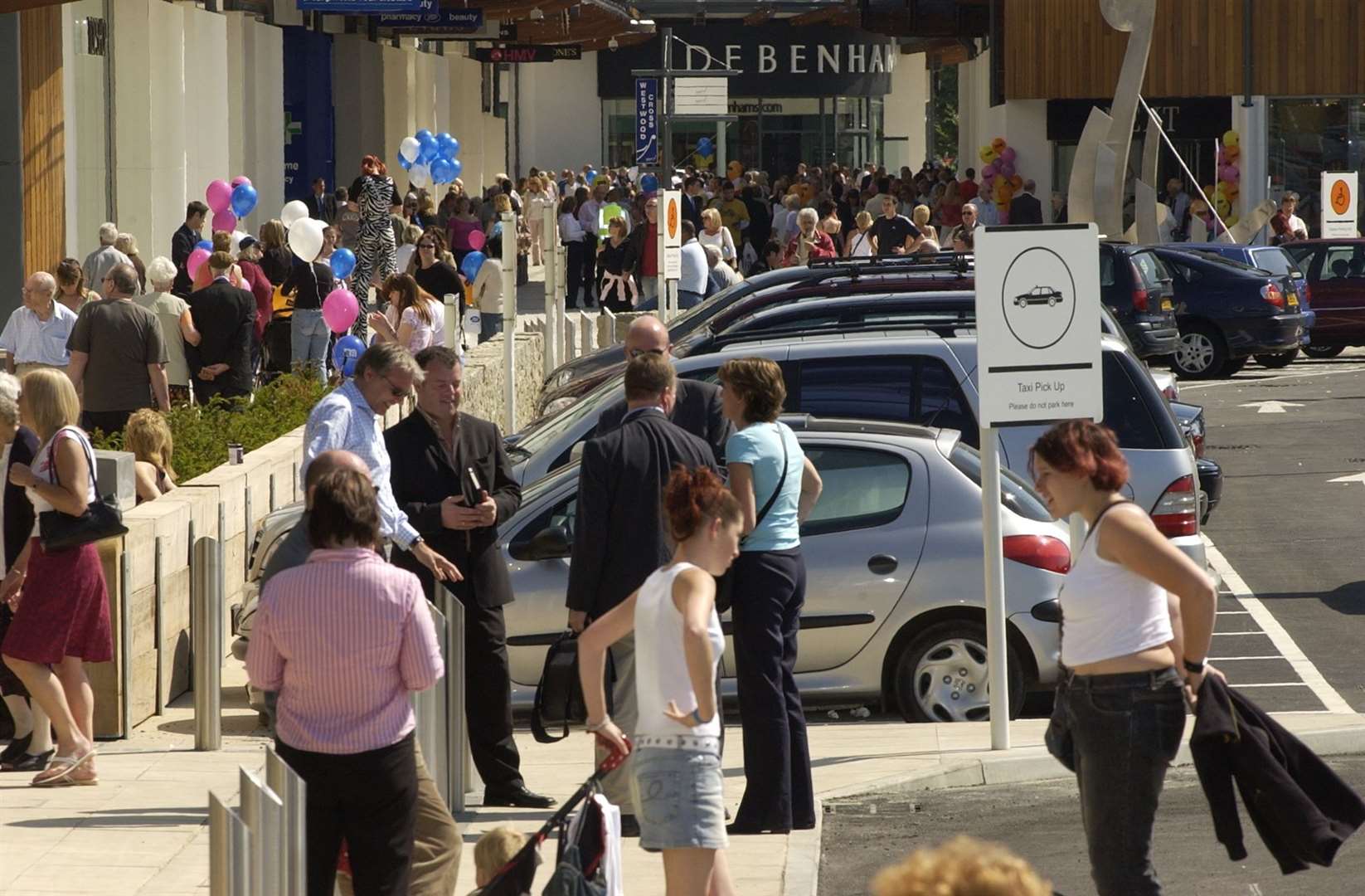 Opening day at Westwood Cross. Picture: Terry Scott