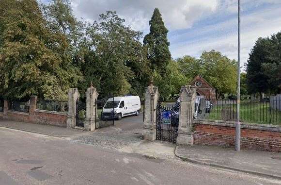 Woodlands Cemetary in Gillingham. Picture: Google Maps