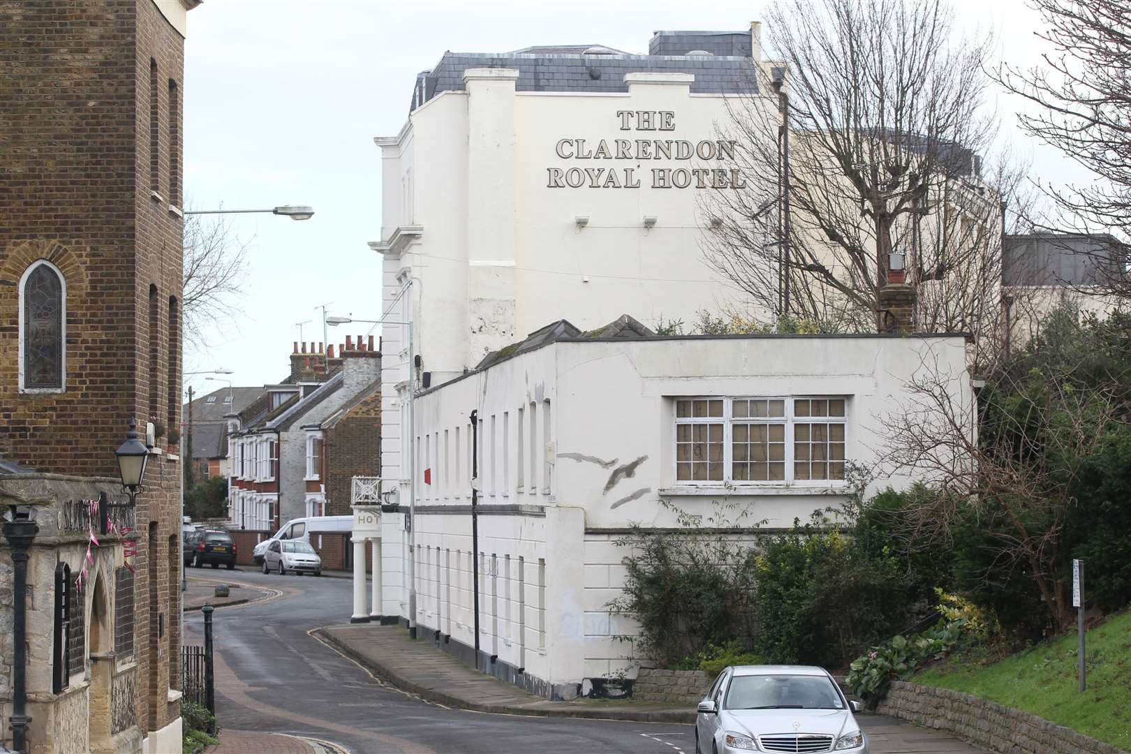 The Royal Clarendon Hotel, in Gravesend. Picture: John Westhrop