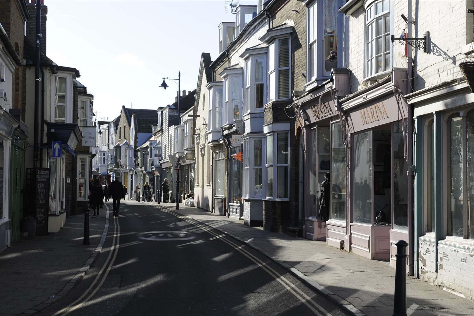 Harbour Street in Whitstable