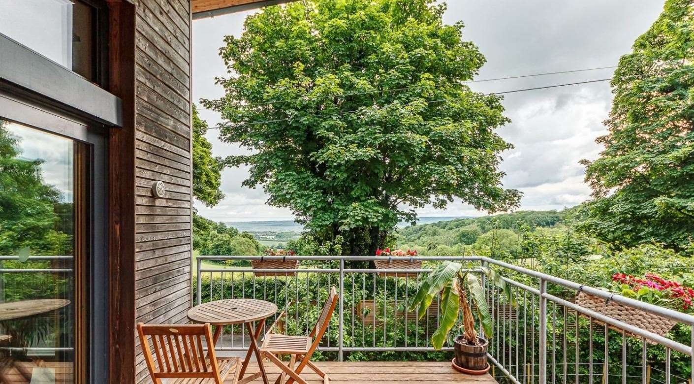 Take in stunning views of the valley from the sun deck. Picture: Eden Estates