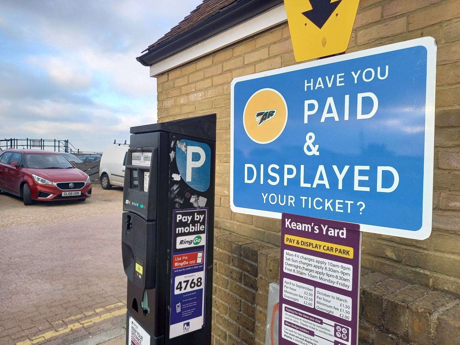 Keam's Yard car park in Whitstable. Picture: Joe Wright