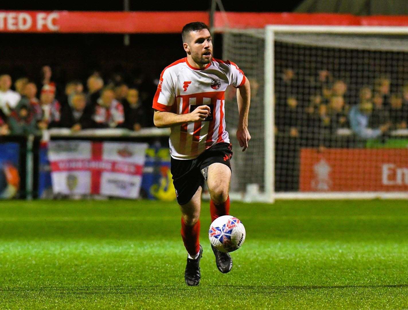 Sheppey winger Danny Leonard is staying at the Isthmian South East club next season Picture: Marc Richards