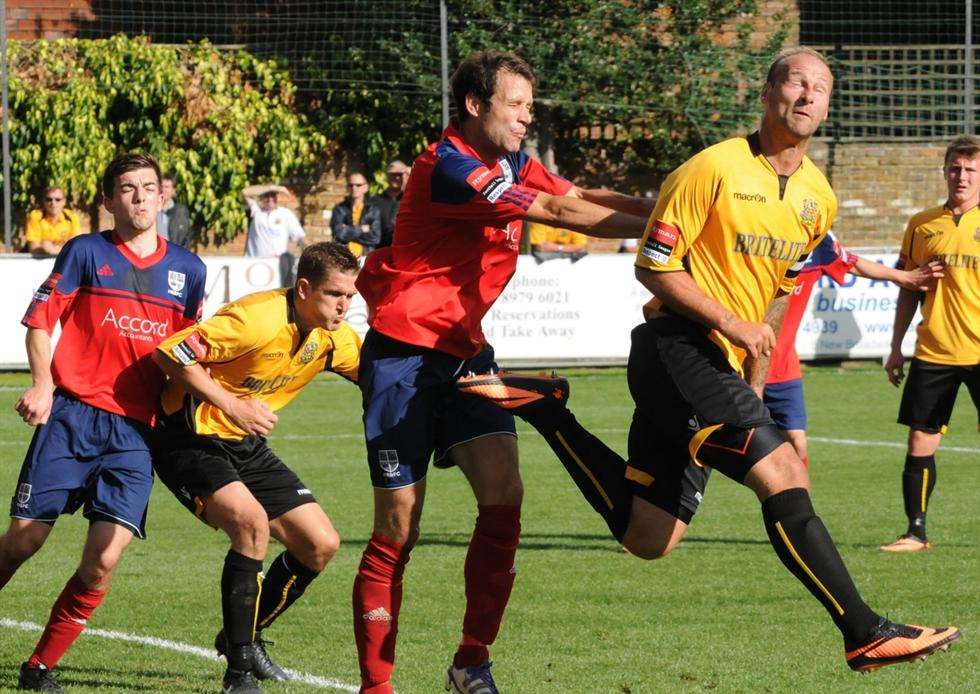 Maidstone skipper Steve Watt is waiting on new contract talks. Picture: Steve Terrell