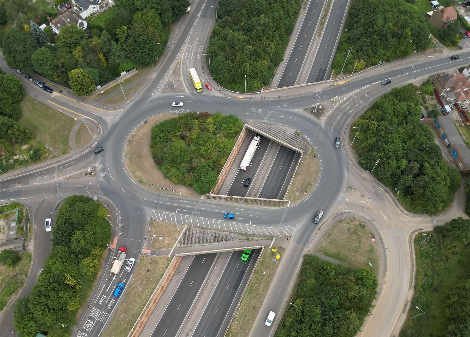 Key Street roundabout in Sittingbourne. Picture: Barry Goodwin