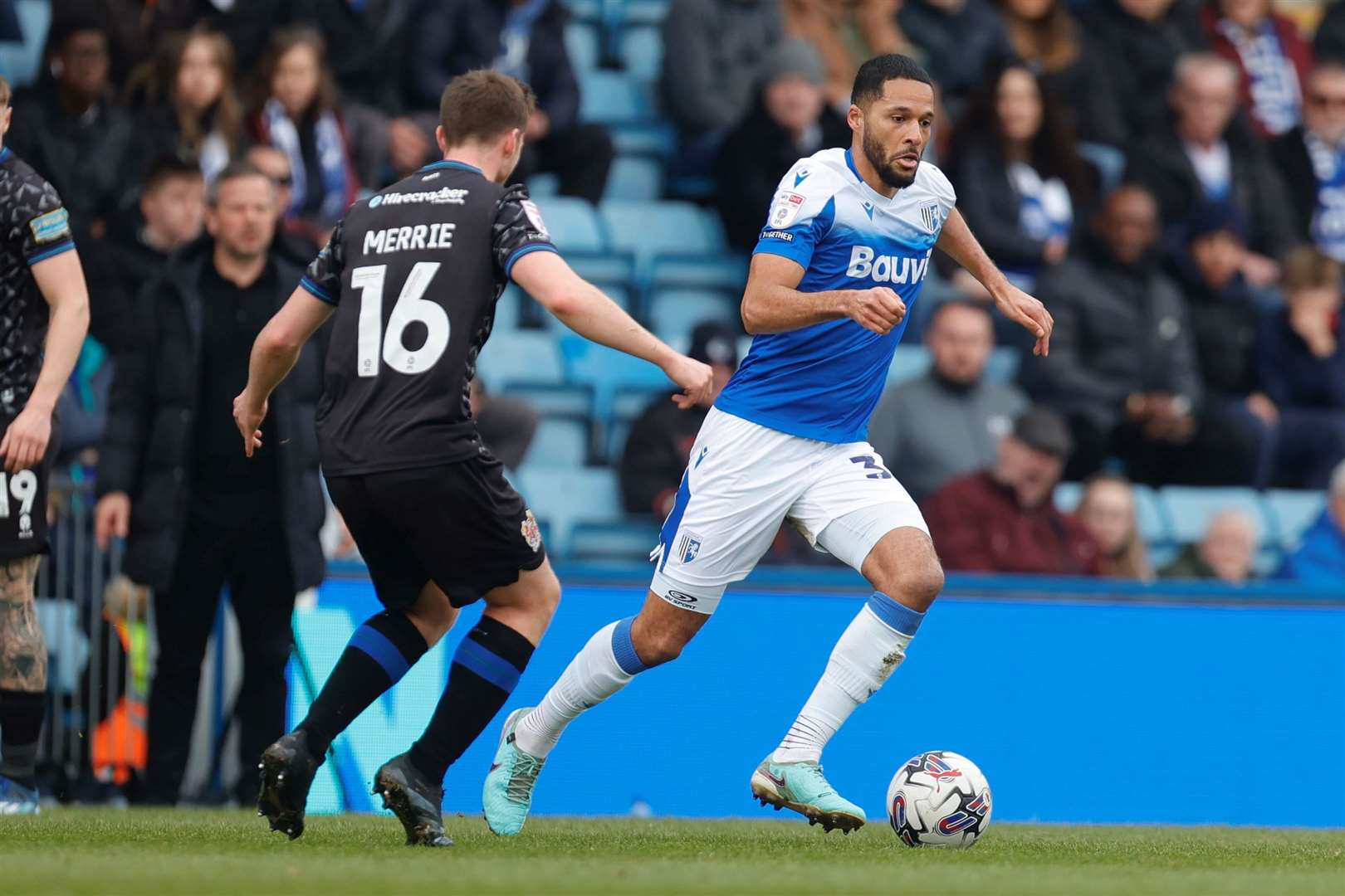 Gillingham's Tim Dieng has an assist and a goal in his last two matches Picture: Julian_KPI