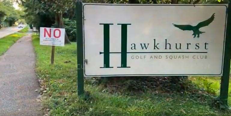 Hawkhurst Golf Club comprises a golf course, club house and squash courts