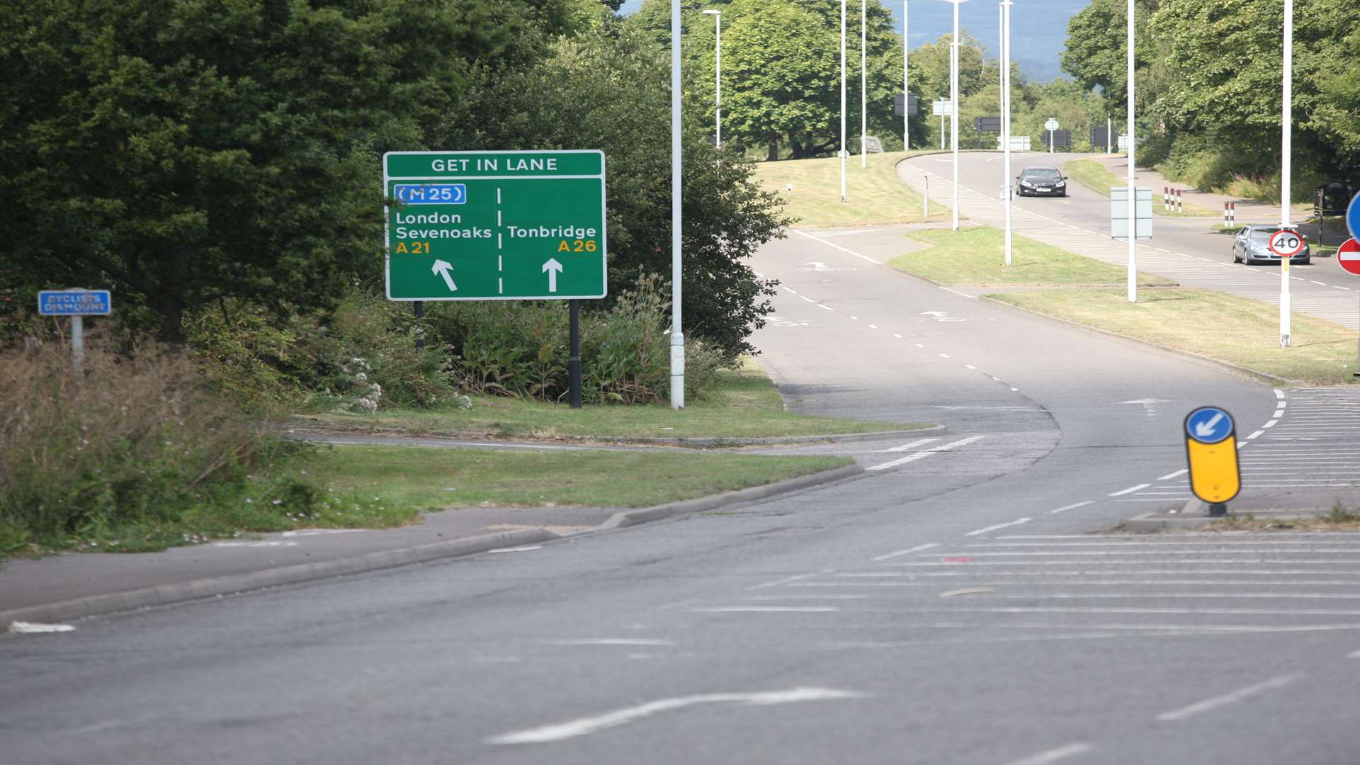 The A26 where the crash happened just before 2am