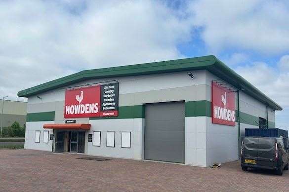 Howdens moved into the Walbrook Business Park in Queenborough, Sheppey. Picture: Harrisons