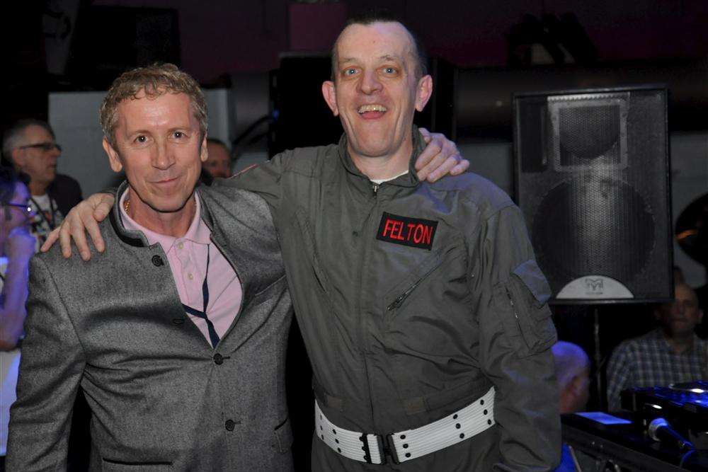 Paul Hardcastle with DJ Thomas Felton