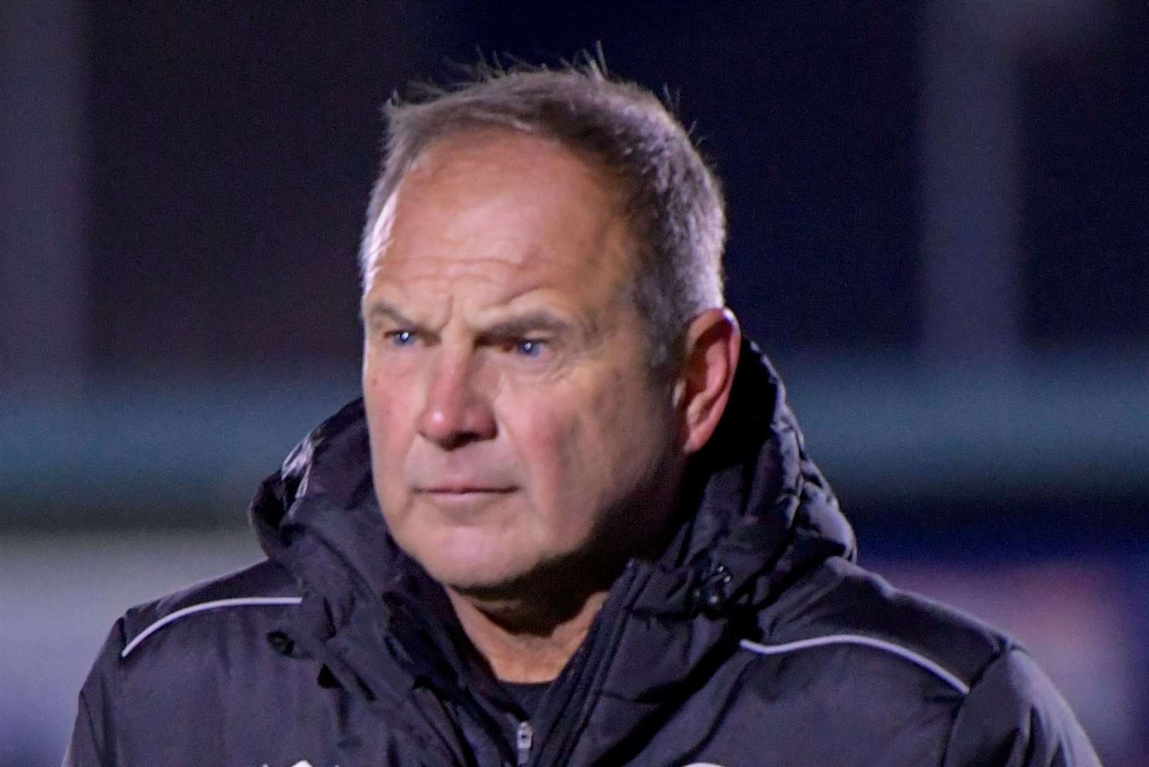 Herne Bay manager Steve Lovell. Picture: Stuart Watson