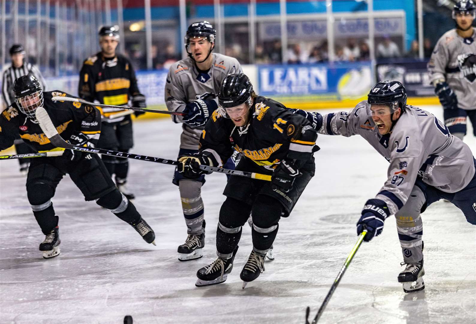 Harrison Lillis giving his all for the Invicta Dynamos Picture: David Trevallion