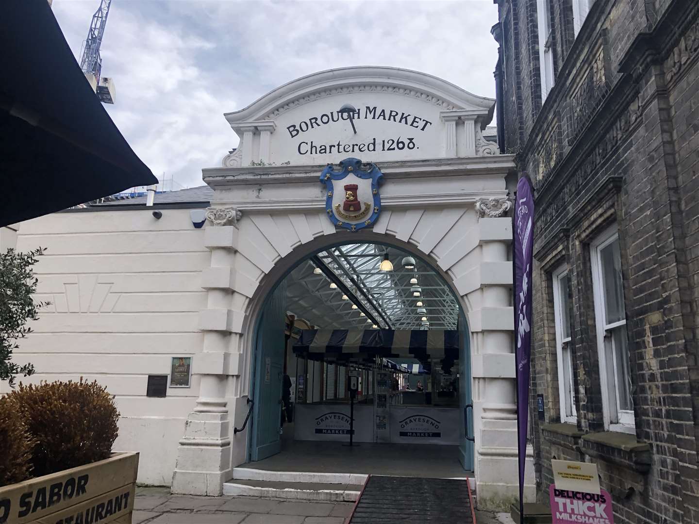 The Sausage Shop had it's licence revoked for Gravesend Borough Market