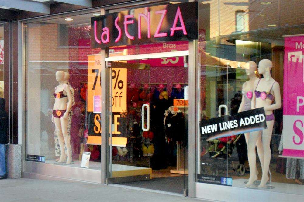 La Senza in Fremlin Walk, Maidstone