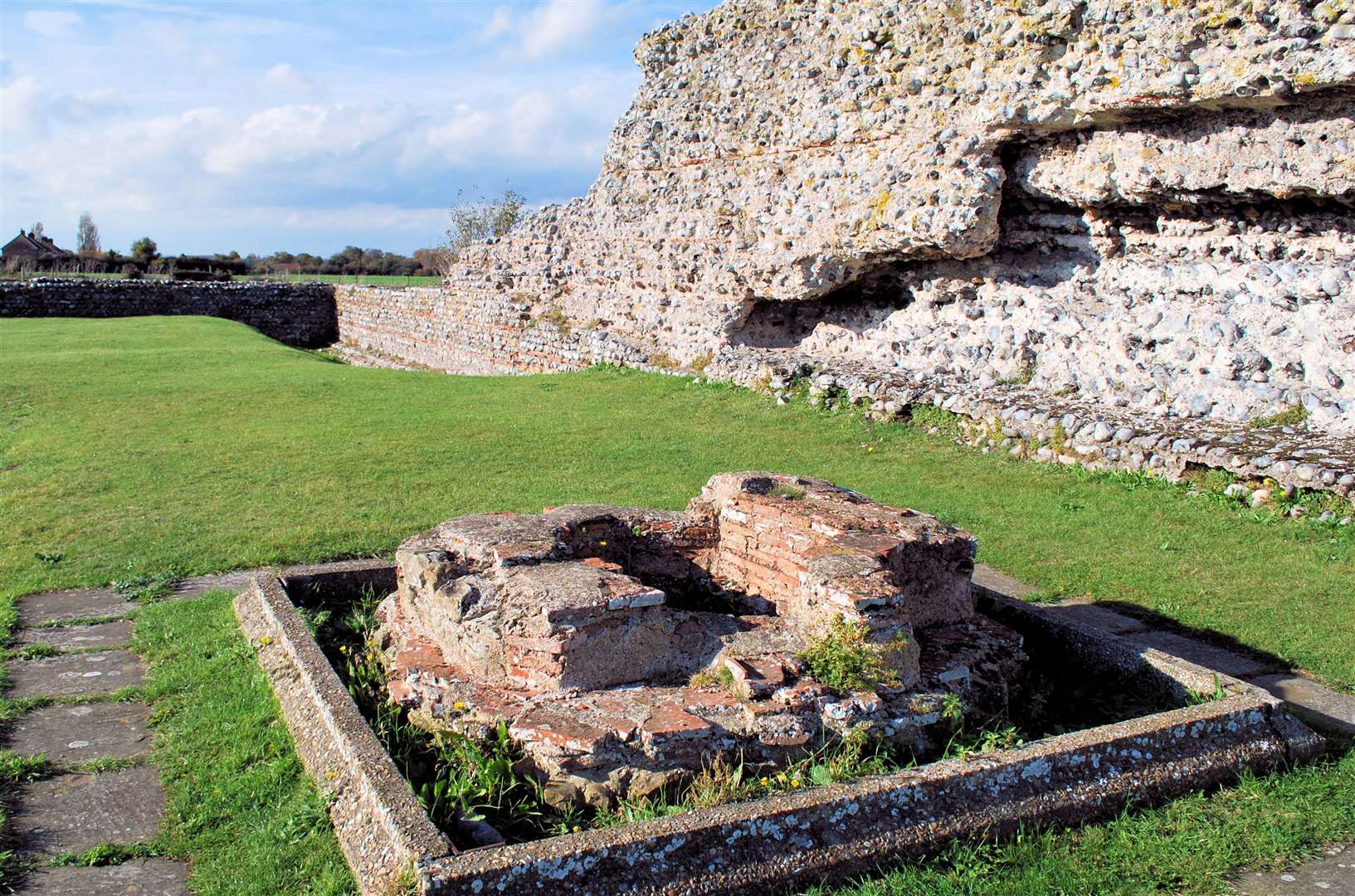 Richborough was occupied throughout the entire duration of the Roman occupation of Britain. Picture: John Lambshead