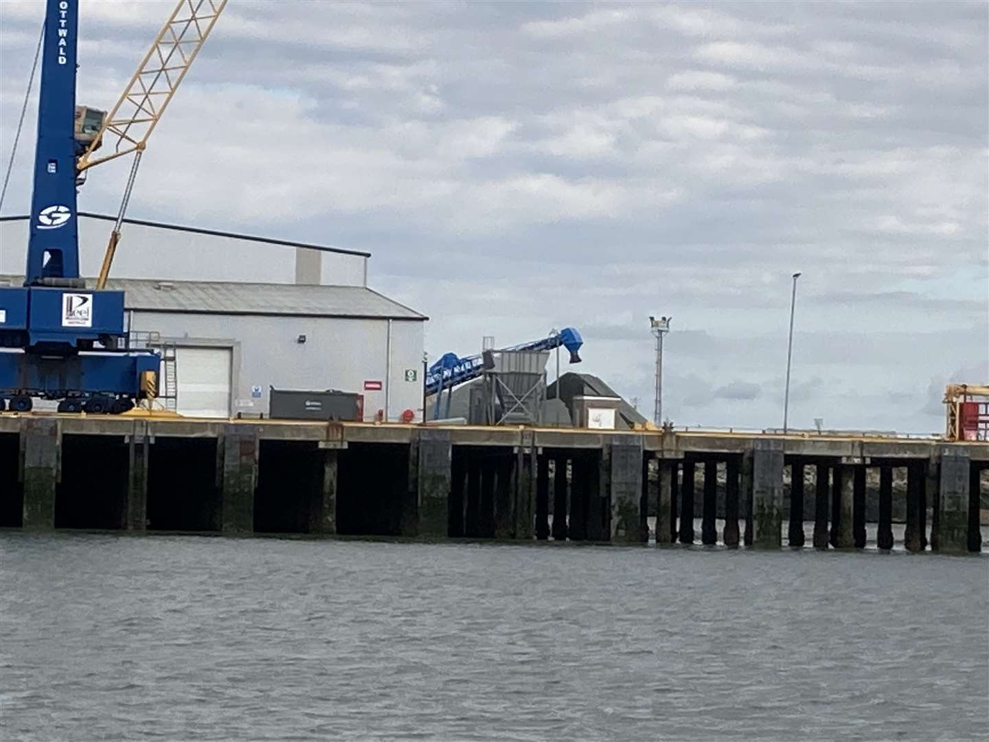 Sheerness Docks where cement works could be built. Picture: John Nurden