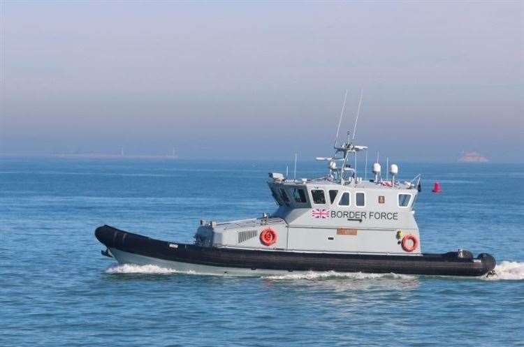 A Border Force cutter. Stock picture: Susan Pilcher