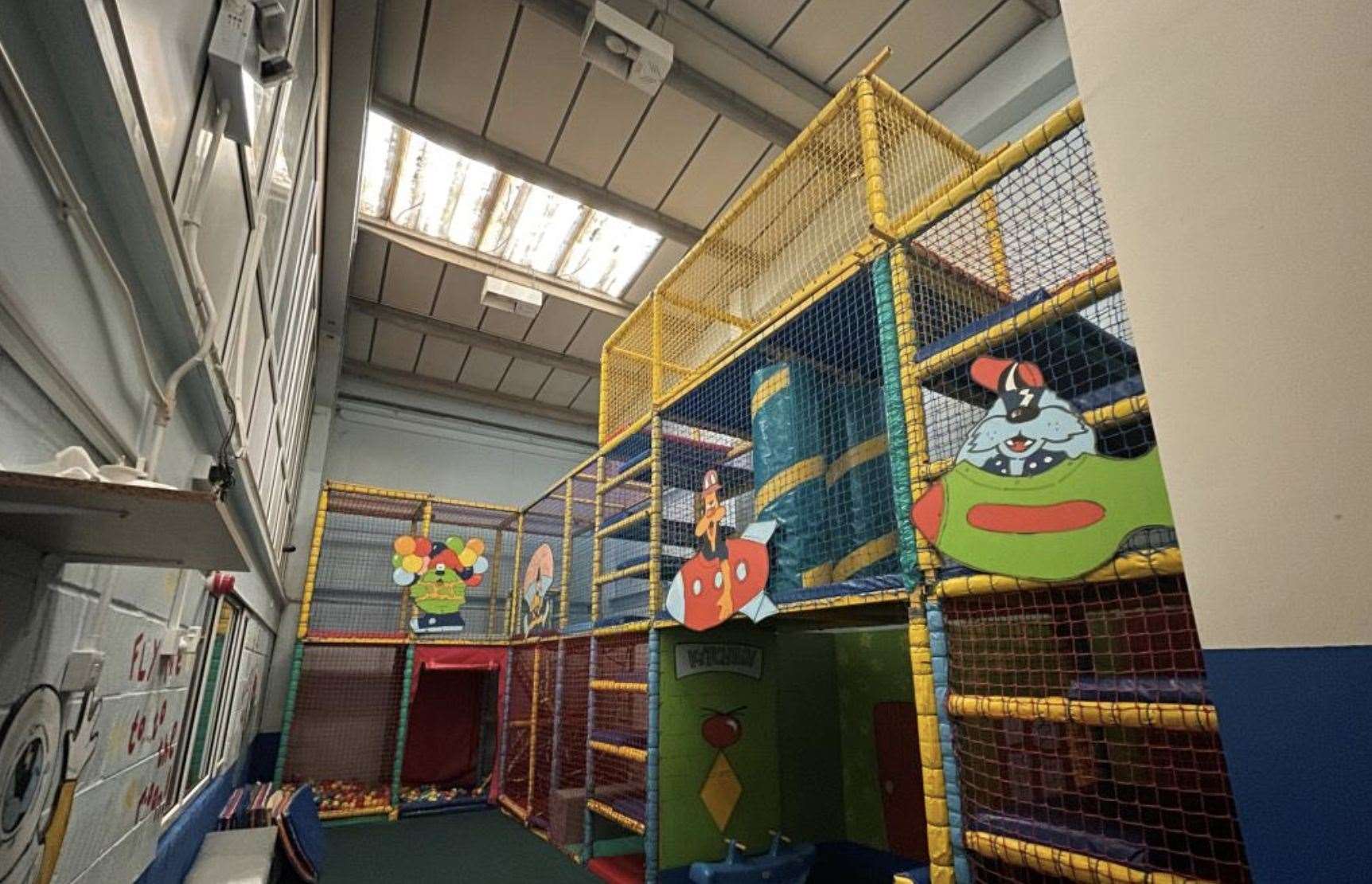 The soft play area at the nursery. Picture: Clive Emson