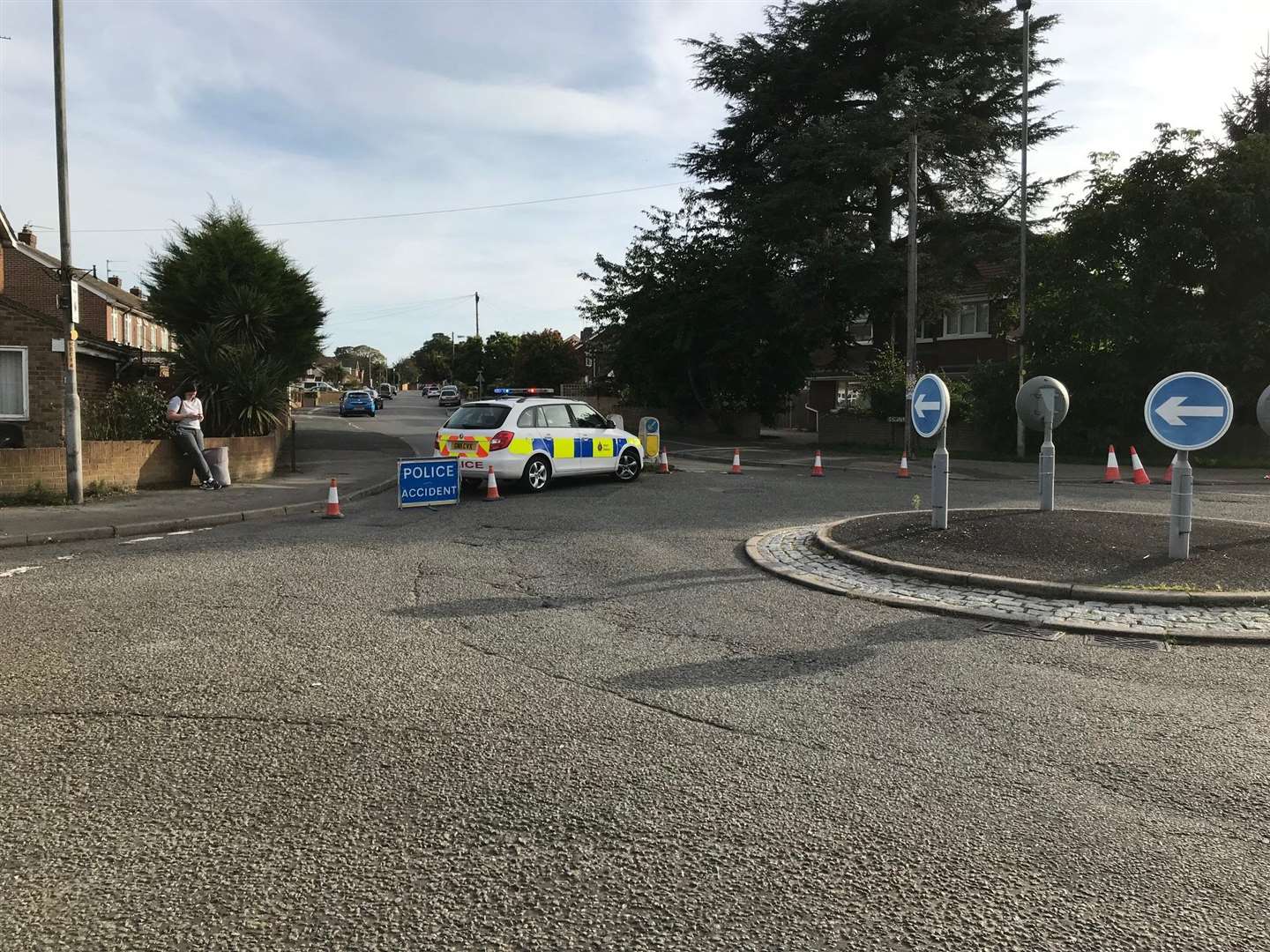 Officers have closed Hempstead Road (4187288)