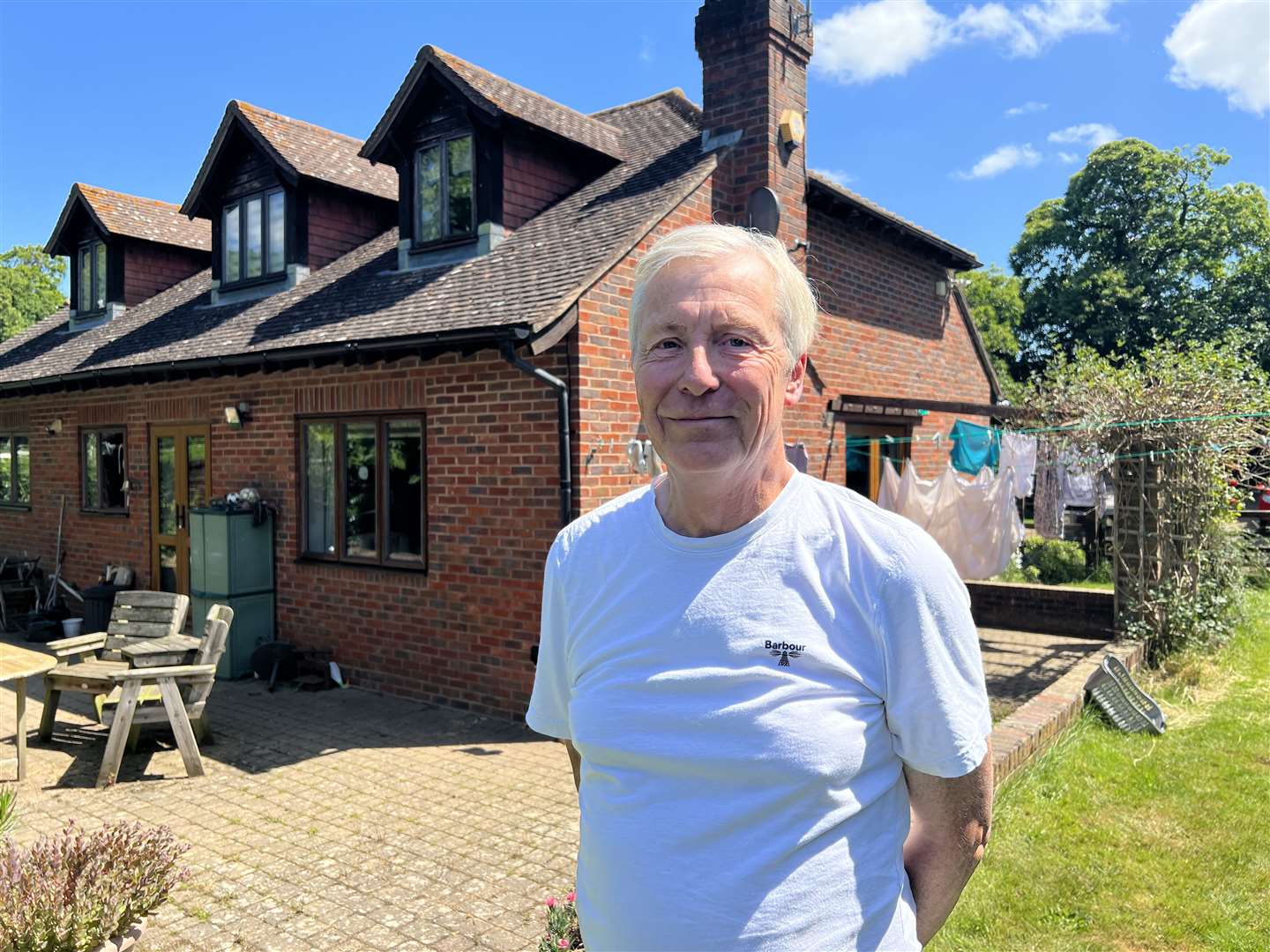 Phil Woods, chairman of Stockbury Parish Council