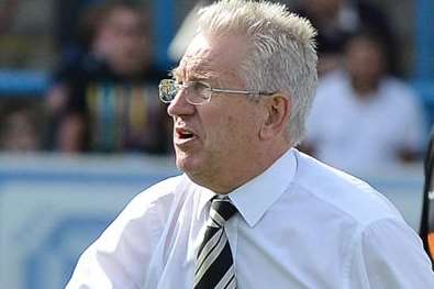 Dover Athletic manager Chris Kinnear. Picture: Roger Charles