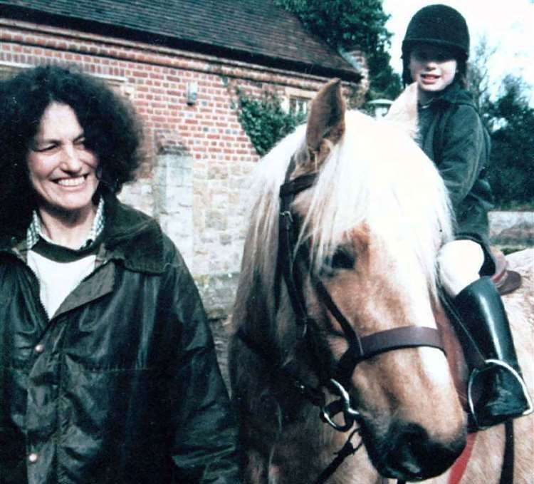 Lin Russell and her six-year-old daughter Megan