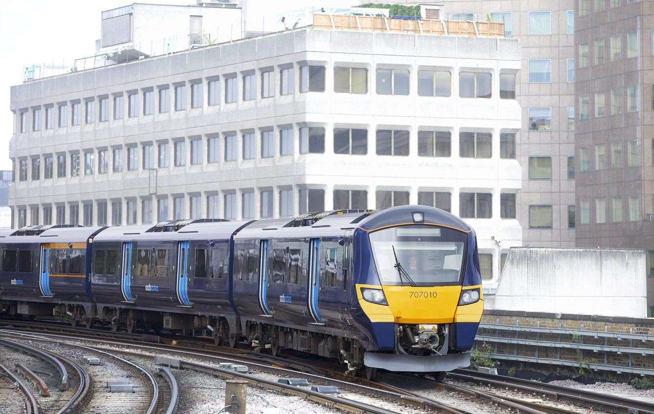 Southeastern services have been affected by two landslips. Picture: Southeastern