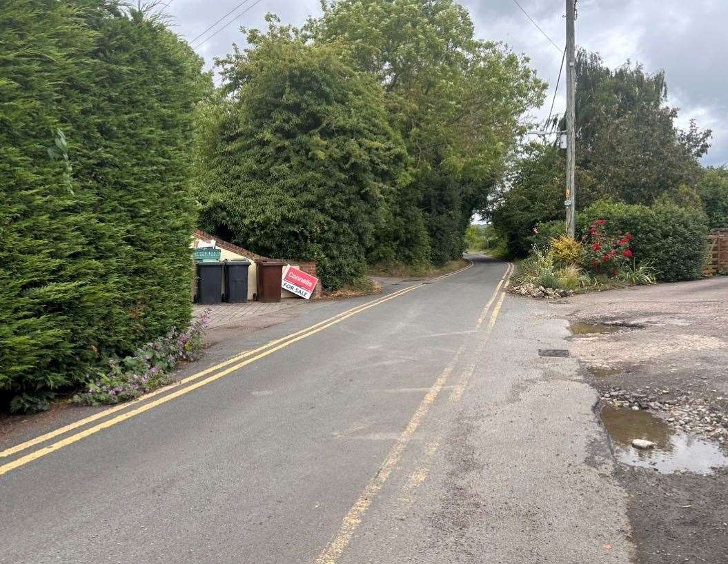 The "narrow" Lunsford Lane which is said to be unsuitable for commercial traffic