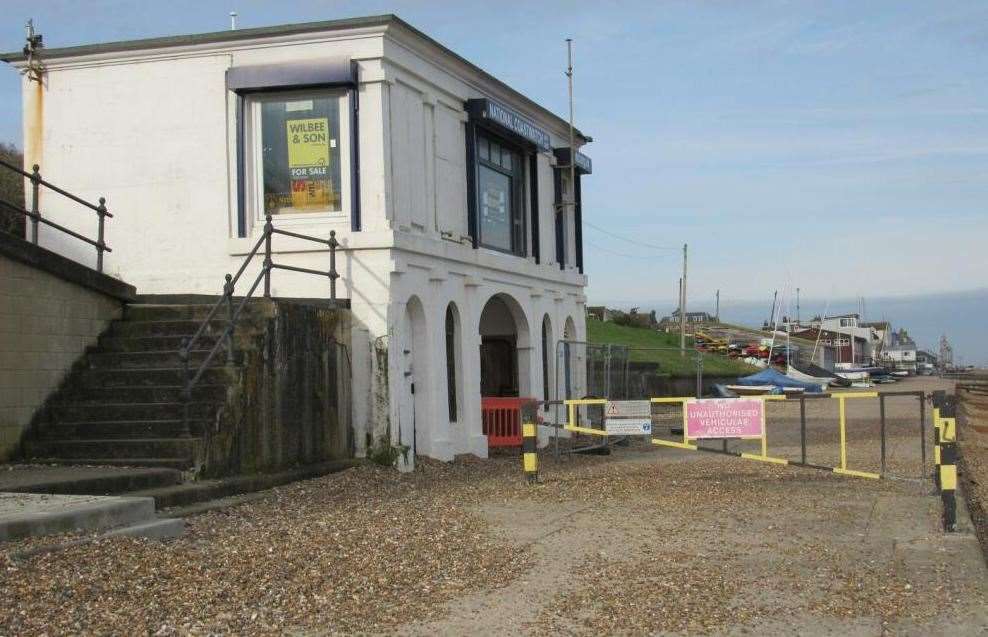 The former Coastwatch building on Herne Bay seafront