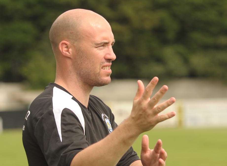 Chatham manager Kevin Watson Picture: Steve Crispe