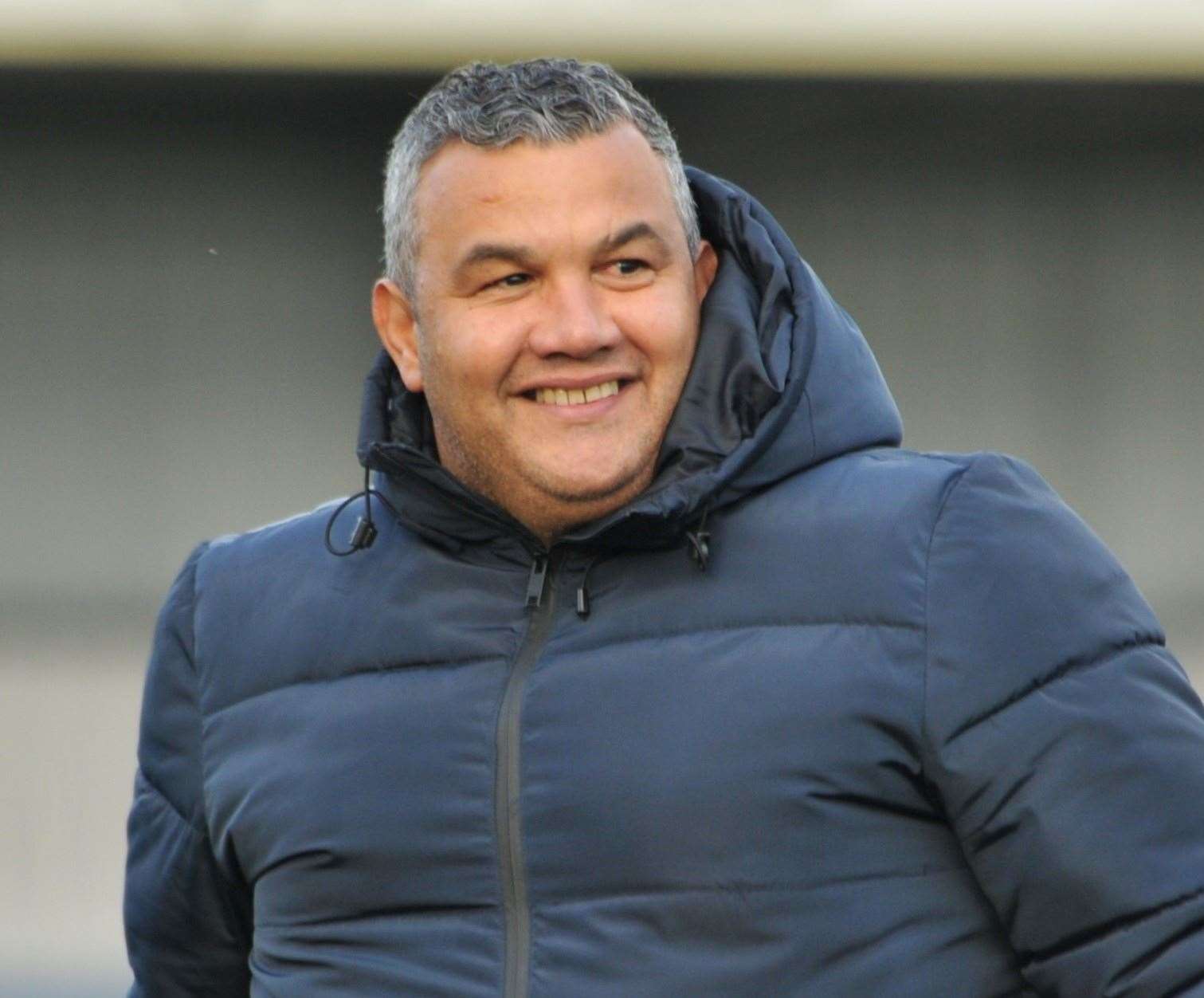 Maidstone United manager Hakan Hayrettin Picture: Steve Terrell