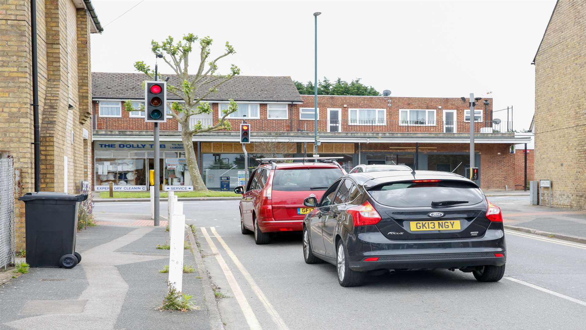 Traffic leaving Cripple Street cannot see any emerging from Boughton Lane as the crossroads is slightly offset