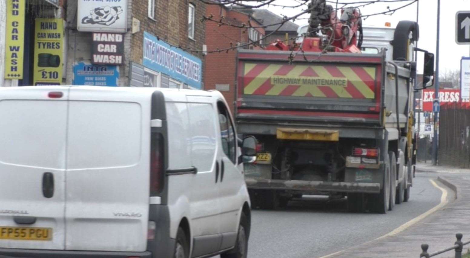 Congestion on Maidstone's Upper Stone Street