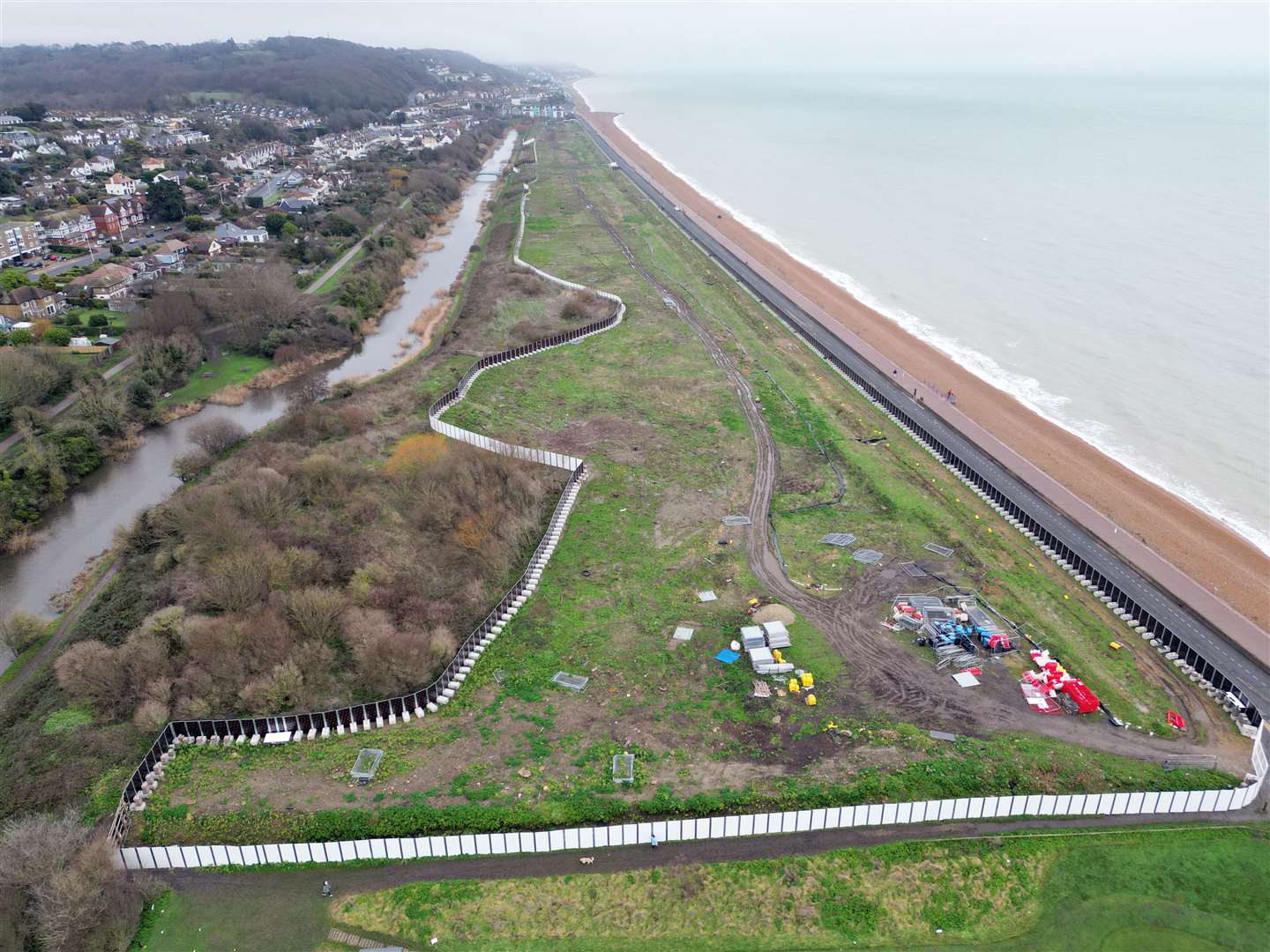 The Princes Parade scheme in Hythe in its current form began in 2019, when planning permission for 150 homes and a new leisure centre was granted