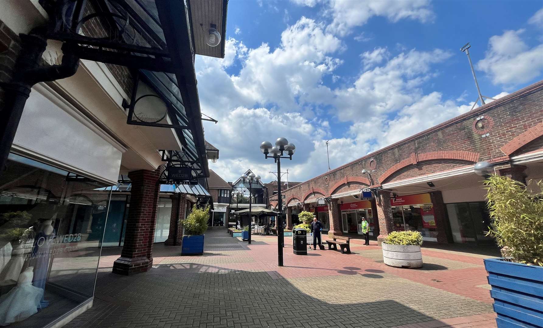 Ashford Borough Council has owned Park Mall since 2015, but the centre features a number of empty units