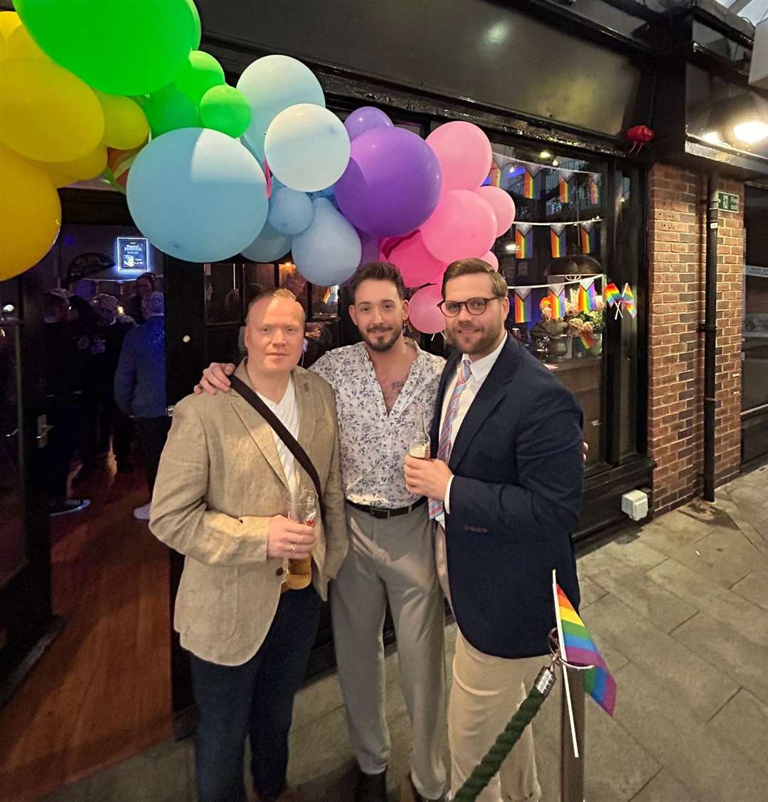 Group founders left to right: Craig Stevens, Luca Zanetti-Springett and Chris Peters