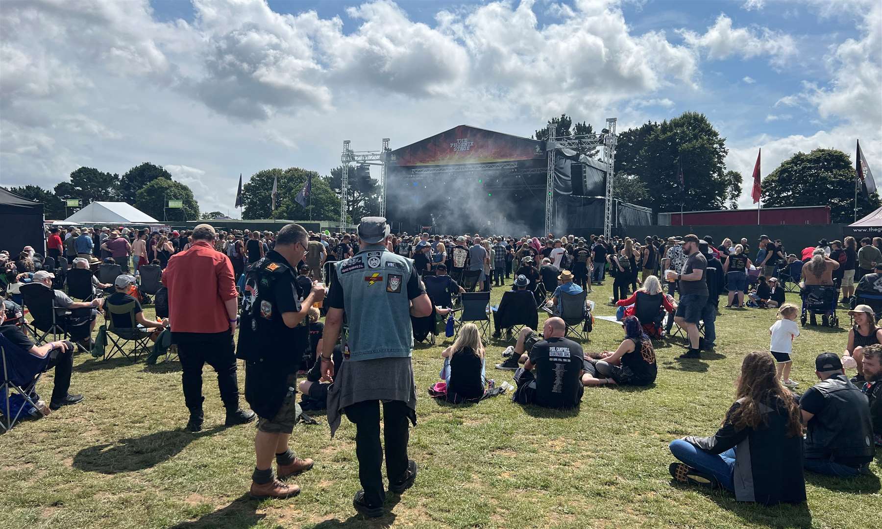 New rock festival Maid of Stone made its debut in Mote Park in July. Picture: Megan Carr